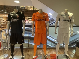 清水エスパルス　2026/27シーズンユニフォーム展示 