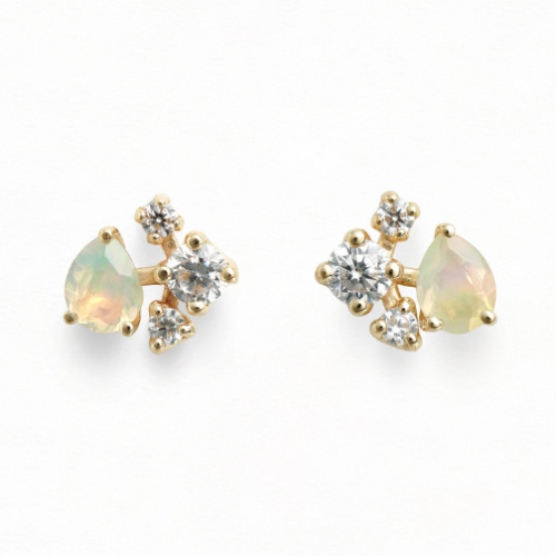 【10月誕生石】オパールピアス