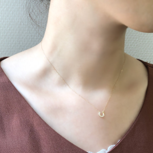 【FOR NECK】馬蹄ネックレス