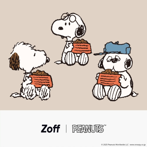 Zoff PEANUTS COLLECTION 新作発売！