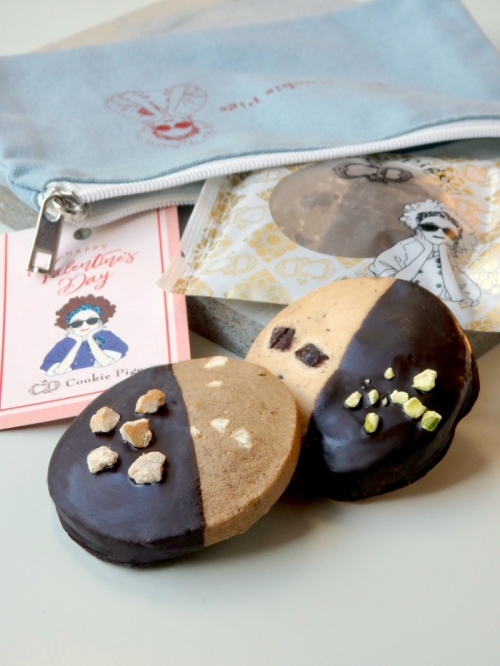 【バレンタイン限定】オリジナルポーチ付クッキー×チョコレートセット
