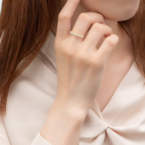 【Tanje】アクアマリンリング