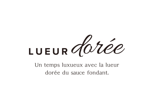 【POP-UP SHOP】LUEUR  dorée